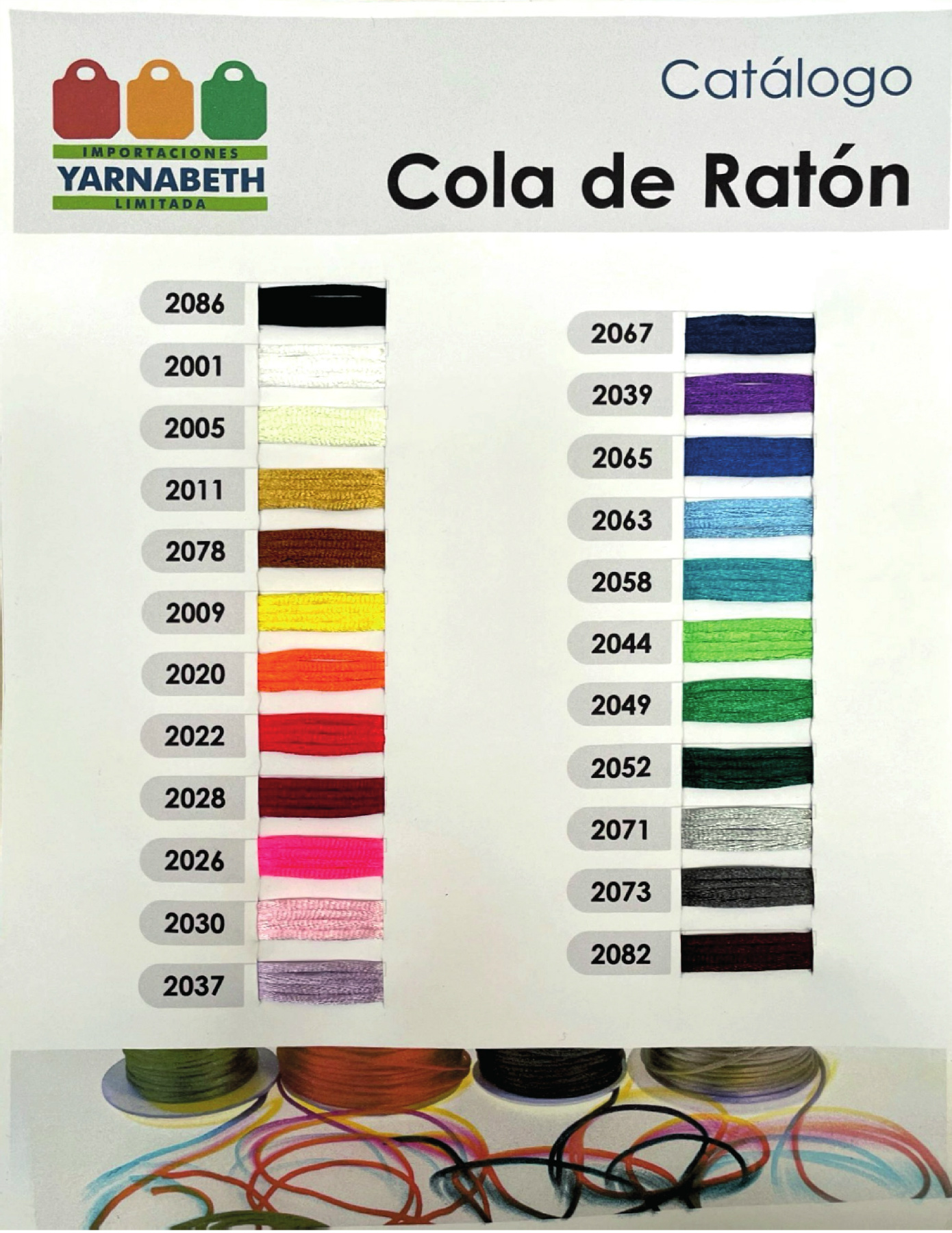Calizo Cola Raton Catálogo de Cola de Ratón