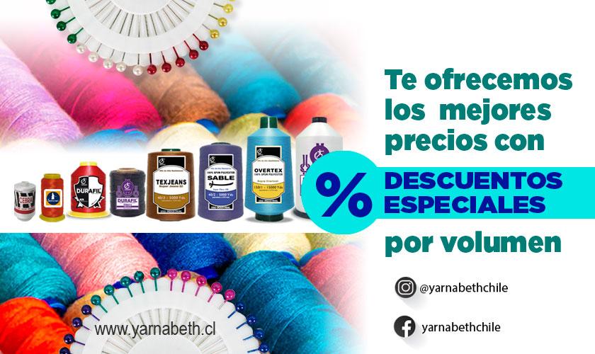 Yarnabeth Descuentos