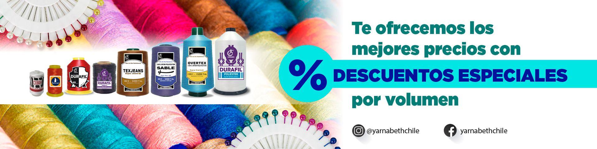 Yarnabeth Descuentos