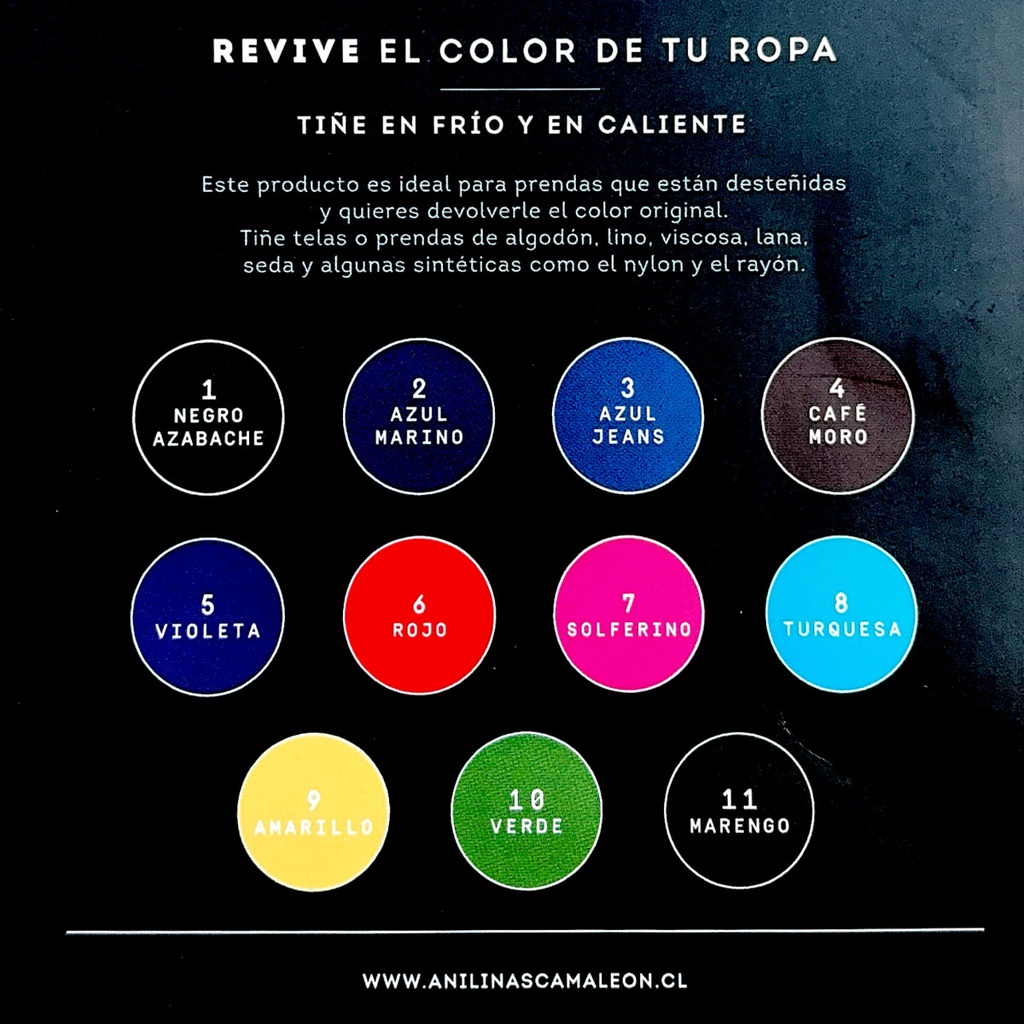 Sachet Camaleon (25GRMS) Anilina