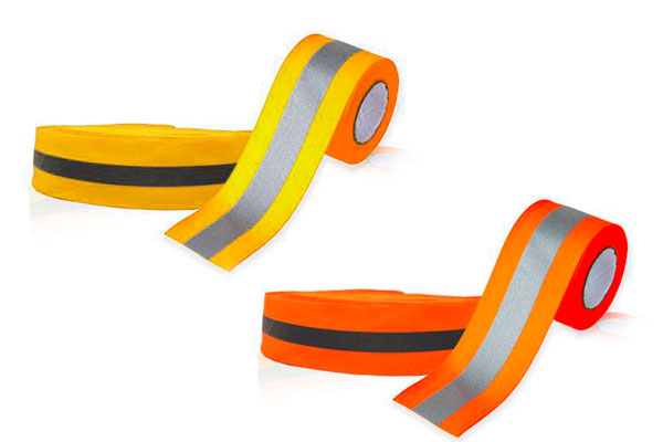 Cinta Reflectante Dia/Noche CD400 50mm x 15mm  100Mts x rollo