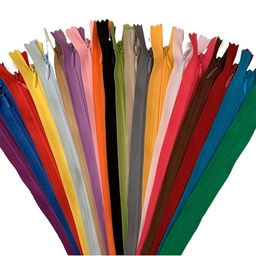 CIERRE INVISIBLE #3 22cm 25pcs/bag