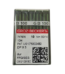 Aguja GB Recta Industrial Talon Grueso DPX5/134